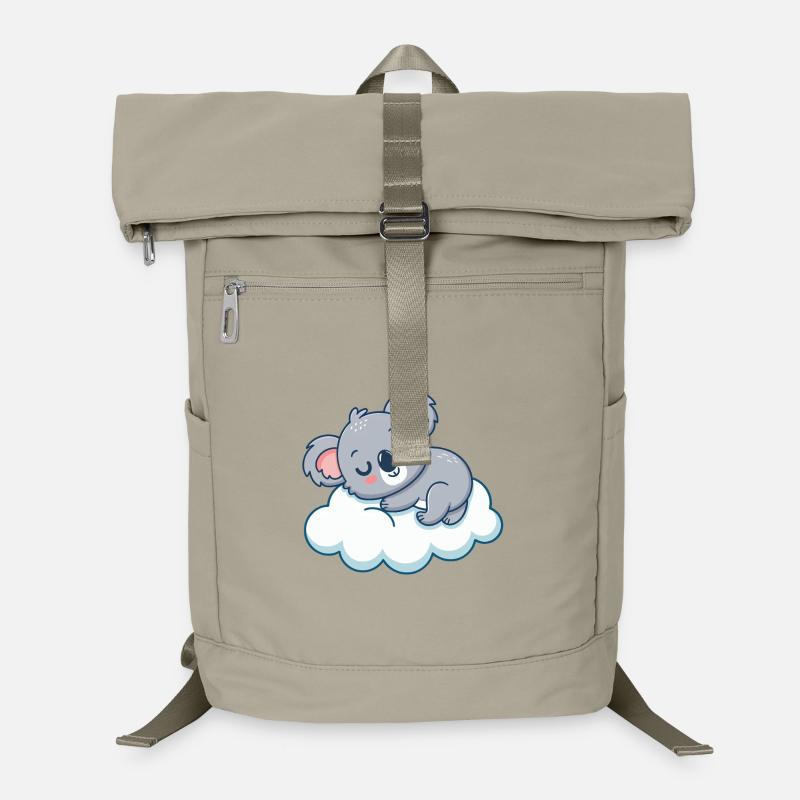 Traumhafter Koala auf der Wolke Laptop-Rucksack 