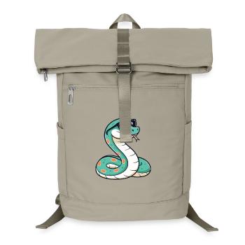 Snake Casual Sonnenbrillen - Laptop-Rucksack  - Sandbeige - Vorne