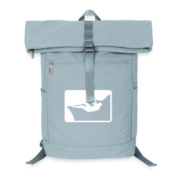 Outdoor Boulderer - Laptop Backpack - ice blue - Front