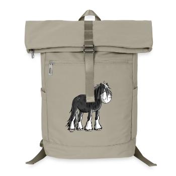 Happy Shire Horse - Laptop Backpack - sand beige - Front