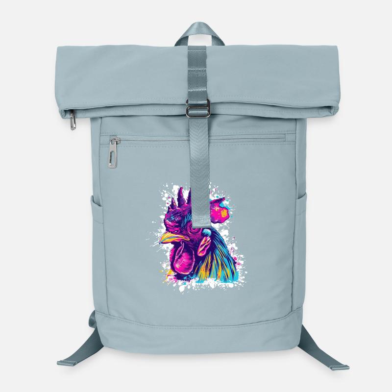 Art du coq Graffiti Sac à dos ordinateur