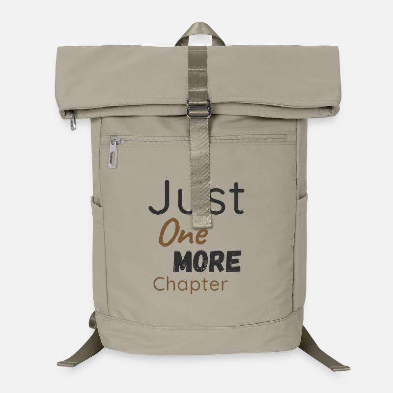 Nur Noch Ein Kapitel Shirt Laptop-Rucksack 