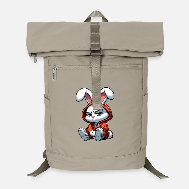 lapin hiphop capuche Sac à dos ordinateur