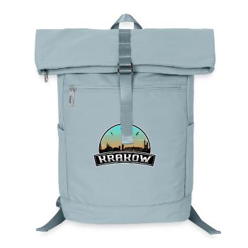 Krakow Poland Skyline Polish Souvenir - Laptop Backpack - ice blue - Front