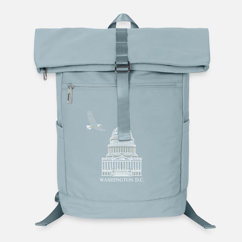 Washington D.C., Capitol Structure, Bald Eagle Laptop Backpack