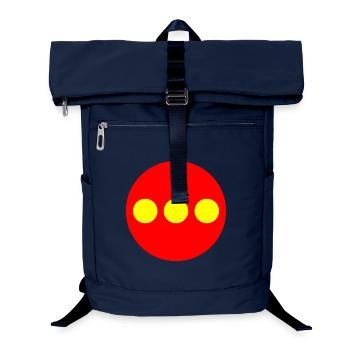 Freistadt Christiania Pusher Street Kopenhagen - Laptop-Rucksack  - Navy - Vorne