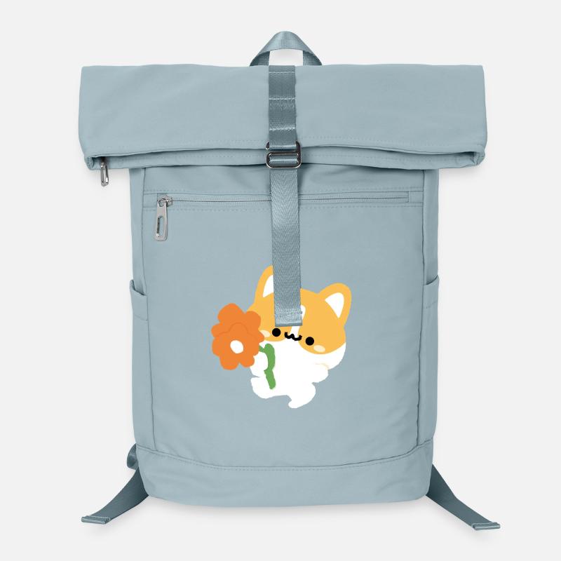Romantischer Corgi Laptop-Rucksack 