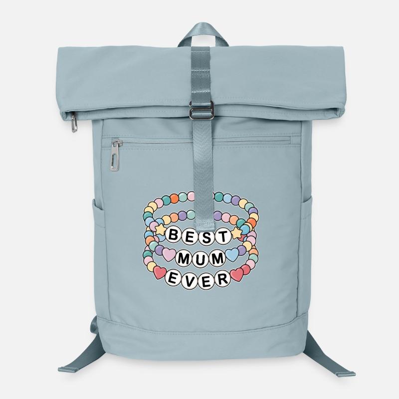 Beste Mama Ever - Perlenkette für Muttertag Laptop-Rucksack 