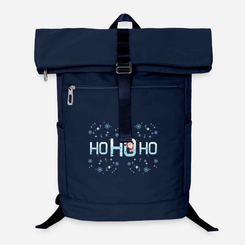 Ho Ho Ho Weihnachtsmann Laptop-Rucksack
