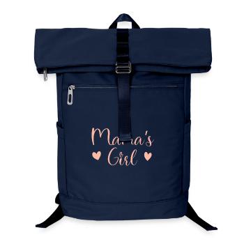 Mommy Daughter Script Pink - Laptop Backpack - navy - Front