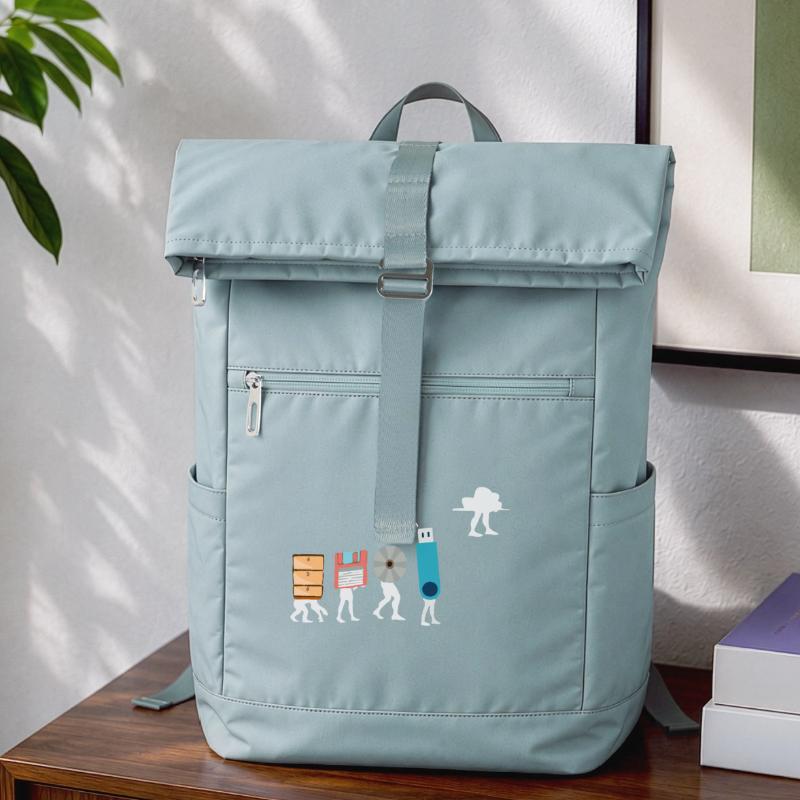 Cloud Computing Funny Programmer Data AI Software Laptop Backpack