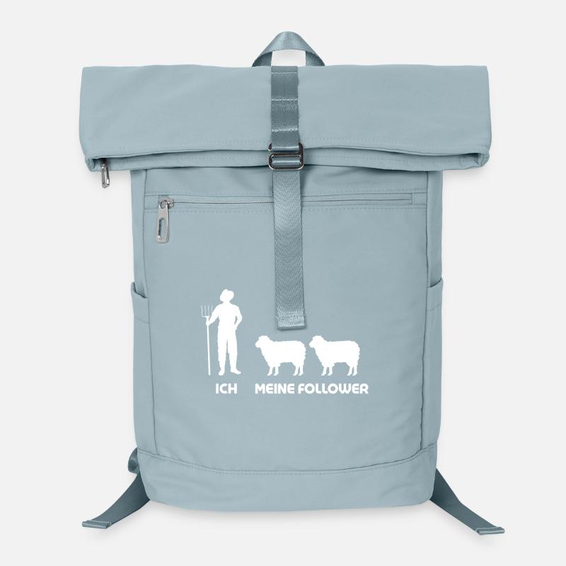 Moi Mes disciples Moutons Berger Fermier Fermier Homme Sac à dos ordinateur