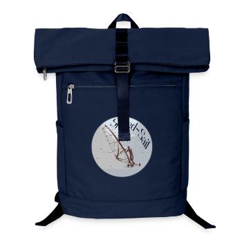 Speed-Segel - Laptop-Rucksack  - Navy - Vorne