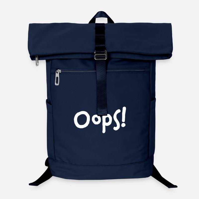 Oups ! – Je l’ai refait... - Sac à dos ordinateur - marine