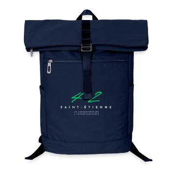 Saint-étienne - cadeau - hollywood - Sac à dos ordinateur - marine - Devant