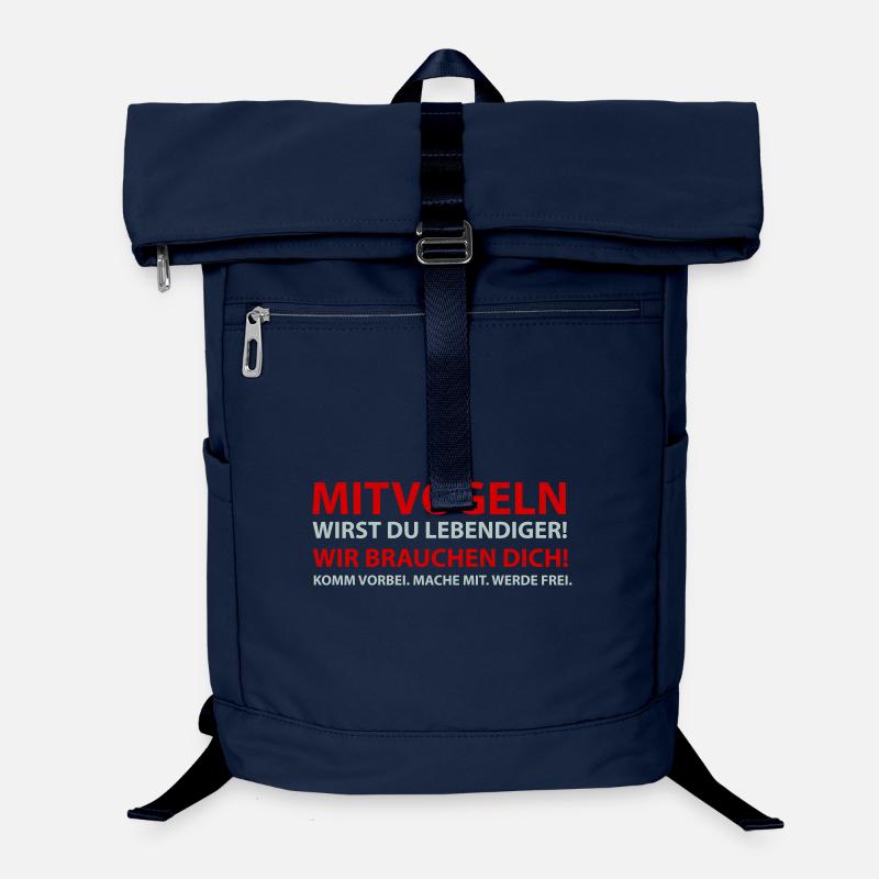 MITVÖGELN Wir brauchen dich Laptop-Rucksack 
