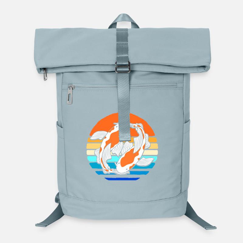 Koi Koi Koi Koi Koi Fish Koi Carp Laptop Backpack
