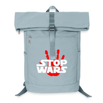 Arrêtez les guerres - Sac à dos ordinateur - bleu glacier - Devant