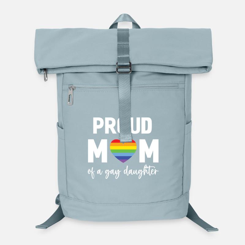 LGBT Pride Month - Stolze Mutter einer schwulen Tochter Laptop-Rucksack 