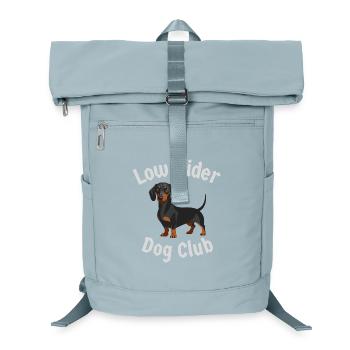 Dachshund Club - Laptop-Rucksack  - Eisblau - Vorne