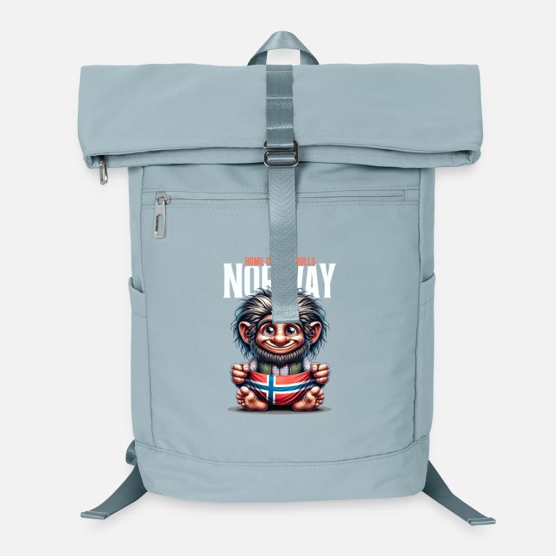 Troll norvégien avec drapeau – La maison des Sac à dos ordinateur