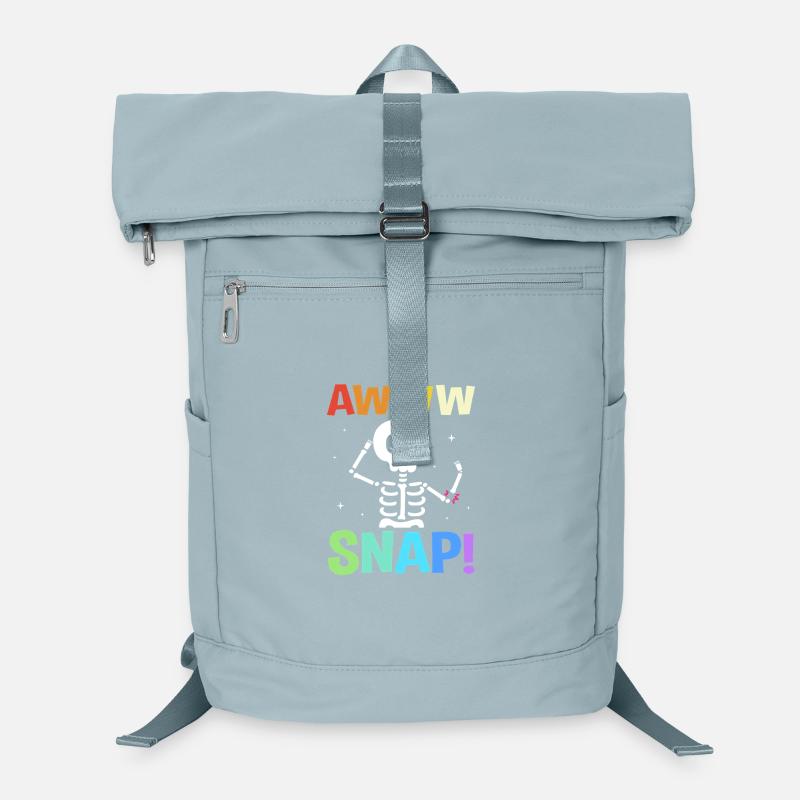 Bone Fracture Halloween Skeleton Bone Arm Fracture Laptop Backpack