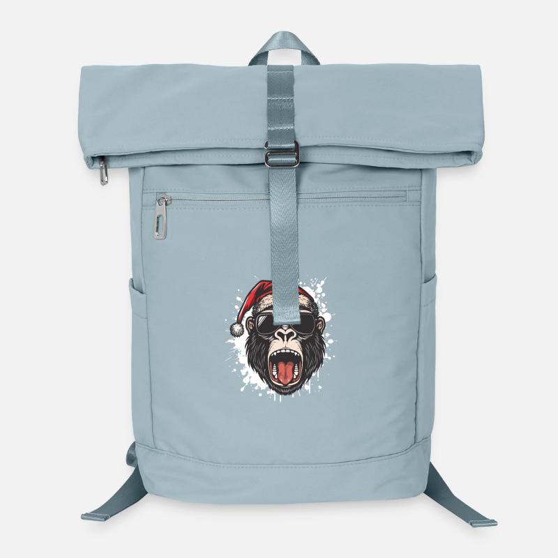 Gorilla Weihnachten Lustig Laptop-Rucksack 