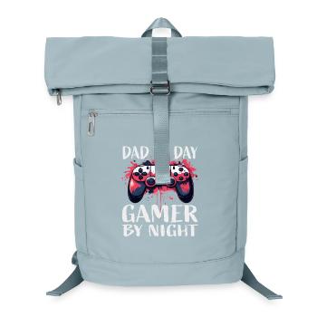 Gamer Dad Day Night Controller - Laptop Backpack - ice blue - Front