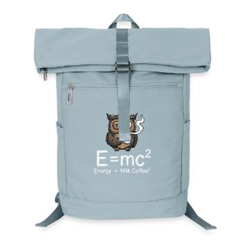 E=mc²: Die wahre Kaffee-Formel - Laptop-Rucksack  - Eisblau - Vorne