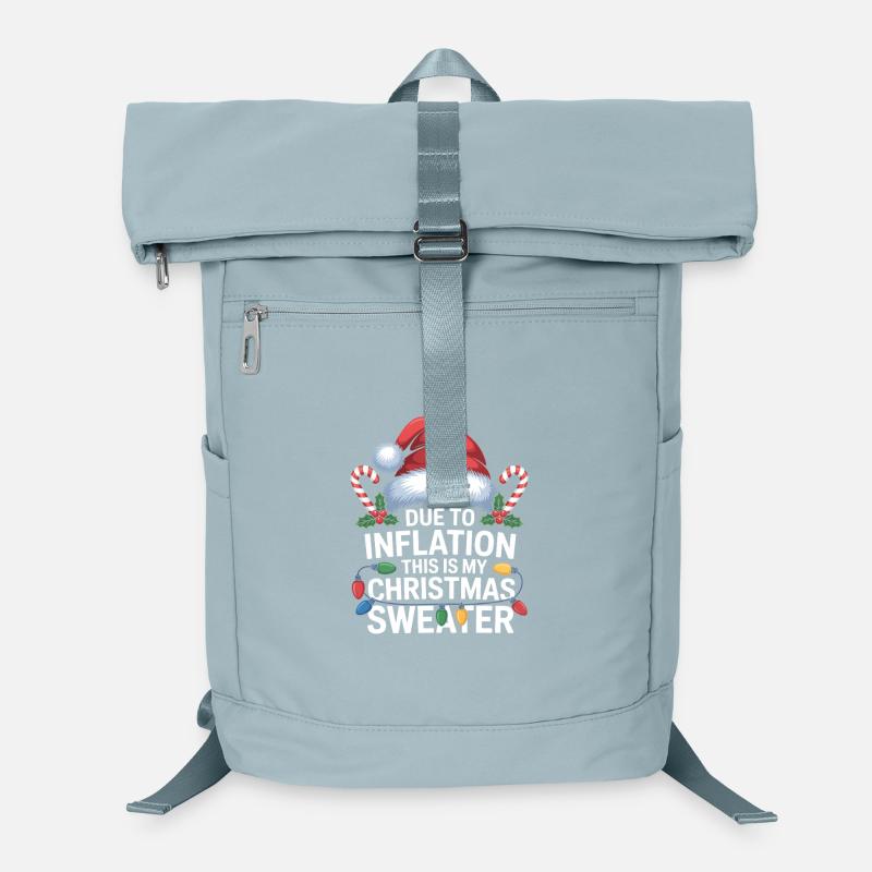 Inflation Weihnachtspullover-Humor Laptop-Rucksack 
