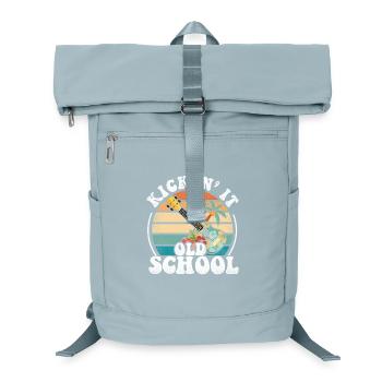 Hawaiian Ukulele Uke Retro Vintage - Laptop Backpack - ice blue - Front