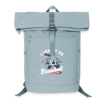I Like My Crushed Pro Immigration Abolish  - Laptop Backpack - ice blue - Front