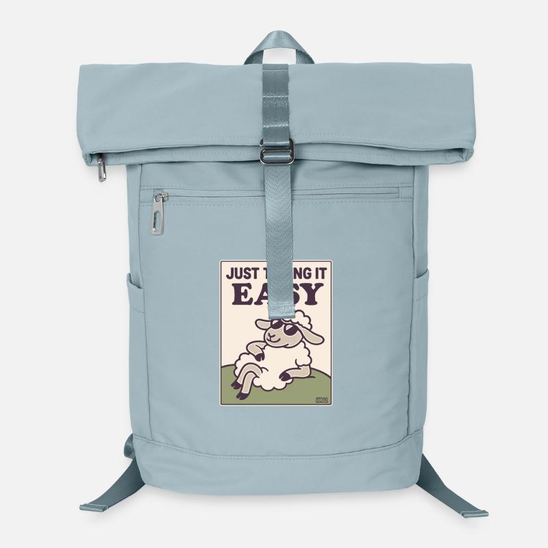 Entspanntes Schaf Einfach Gemütlich Laptop-Rucksack 