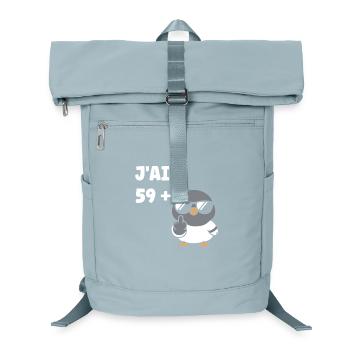 60 years - Laptop Backpack - ice blue - Front