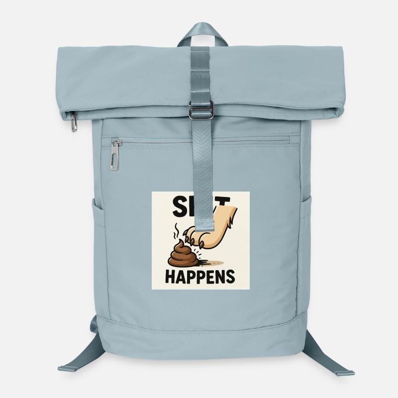 Oops! Paw Problem – Dog Meets Pile | Fun Laptop Backpack