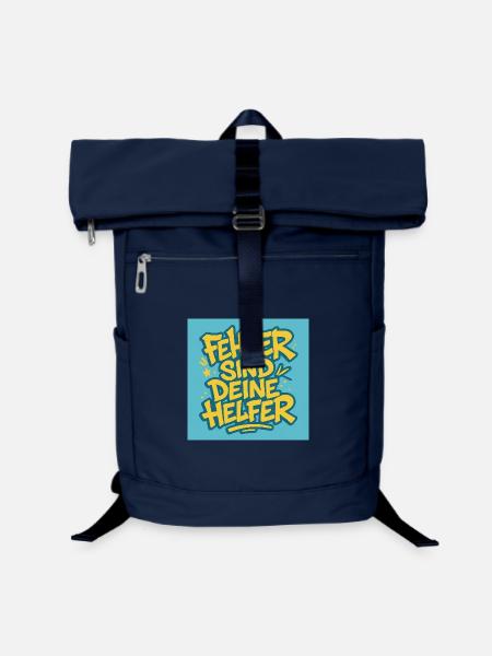 Fehler sind deine Helfer - Laptop-Rucksack  - Navy