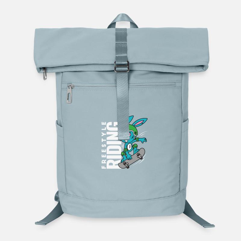 Bunny Rebel – Freestyle Skateboard Laptop-Rucksack 