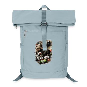 Gorille Mode Bête – Chemise de bloc et d’escalade - Sac à dos ordinateur - bleu glacier - Devant