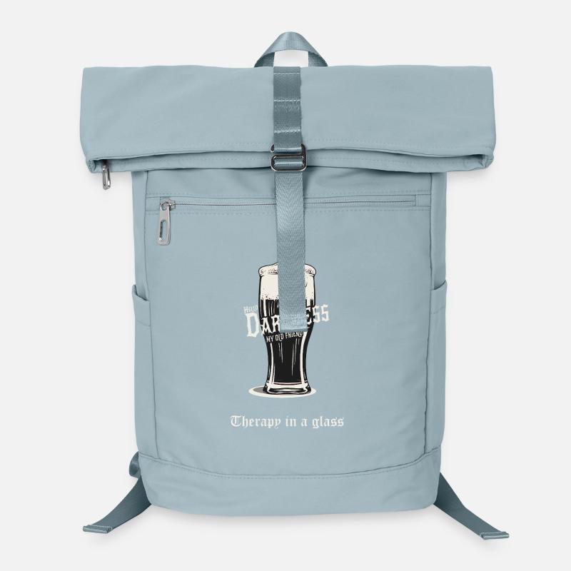 Hello Darkness – Therapy in a Glass Laptop Backpack