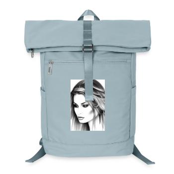 Beautiful woman - Laptop Backpack - ice blue - Front