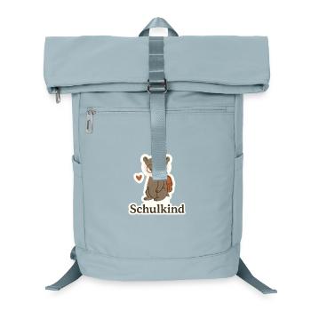 Schulkind - Laptop-Rucksack  - Eisblau - Vorne