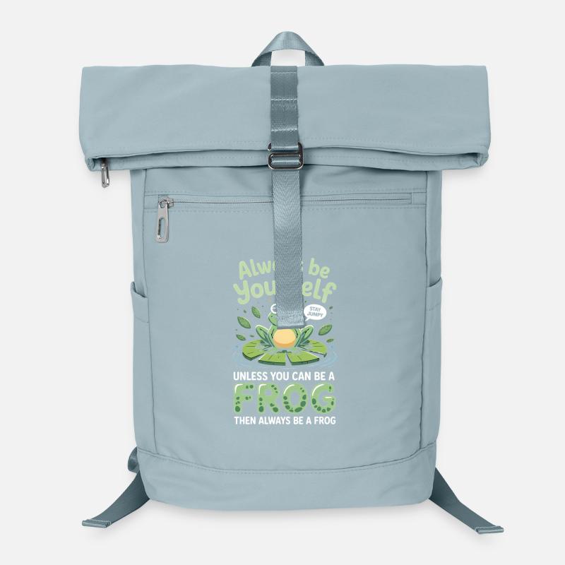 Sei immer du selbst, es sei denn, du kannst ein Frosch sein Laptop-Rucksack 