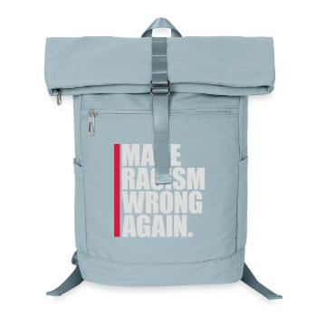Rendre le racisme répréhensible - Sac à dos ordinateur - bleu glacier - Devant