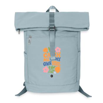 Catch Me on My Own Vibe - Laptop-Rucksack  - Eisblau - Vorne