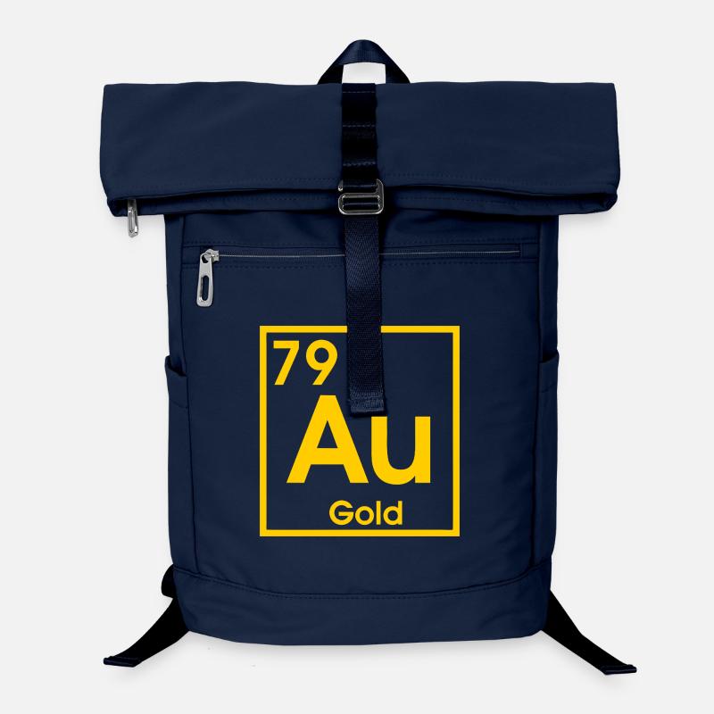 AU Gold – Element symbol design Laptop Backpack