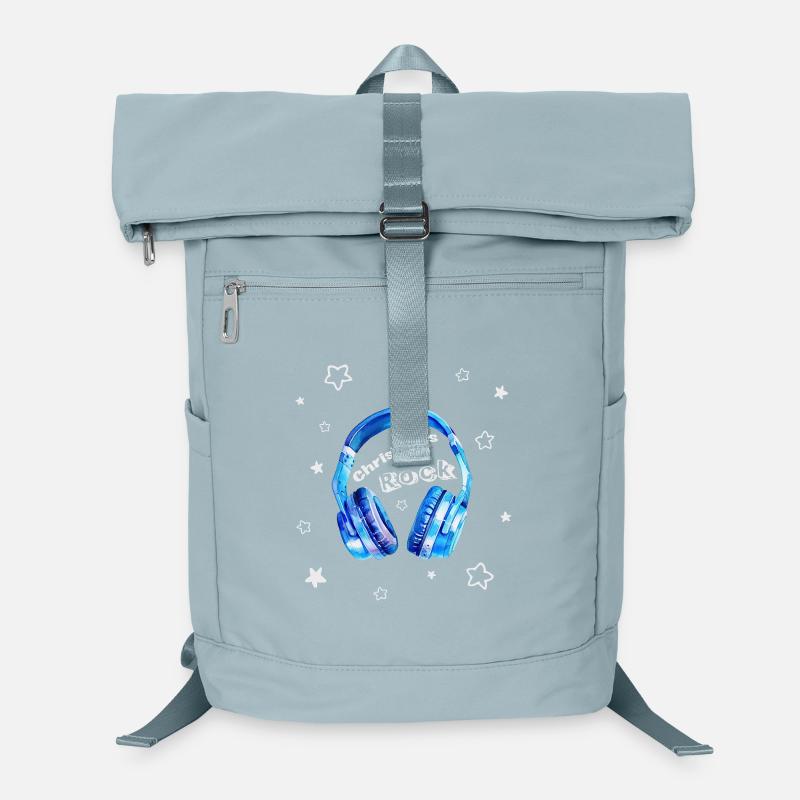 Christmas Rock - cooler Kopfhörer Laptop-Rucksack 
