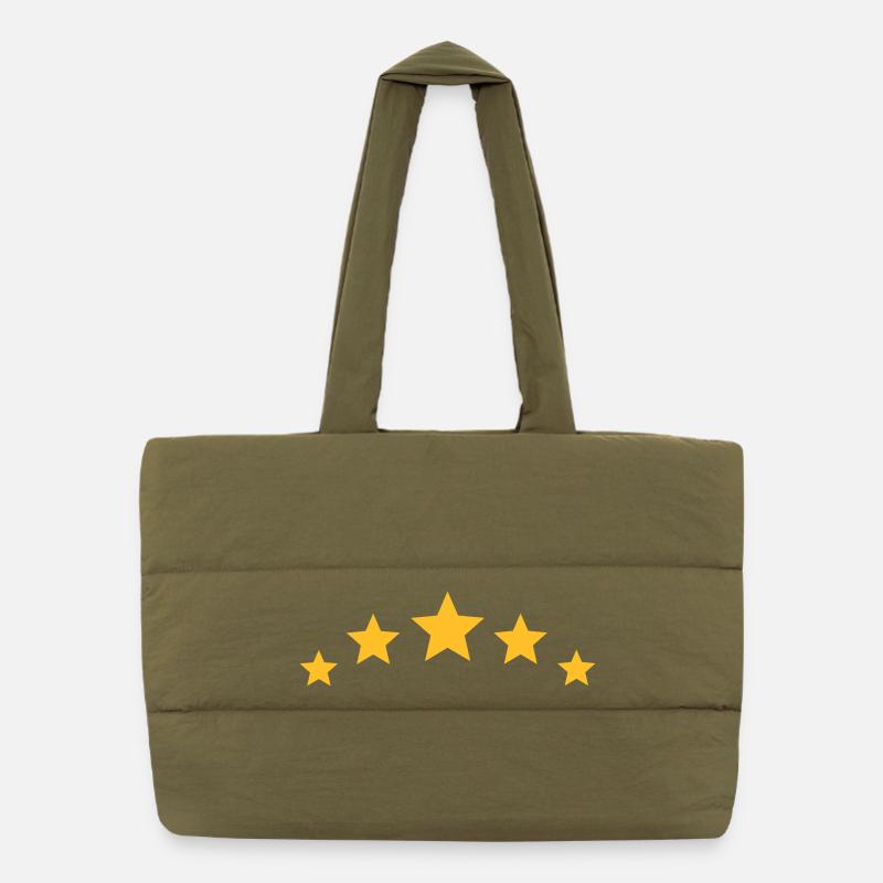 Étoiles - 5 étoiles (5 points) | Vectorale Sac shopping matelassé