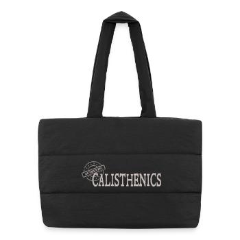 Calisthenics - Puffer Shopping Bag - black - Front