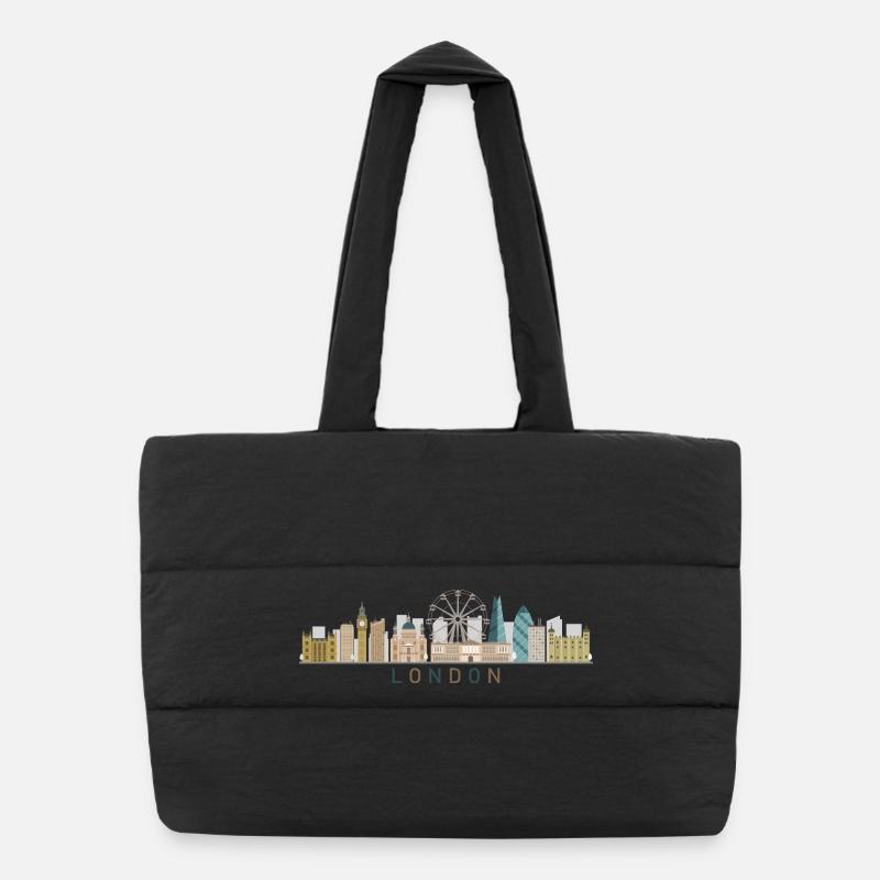 Sac shopping matelassé