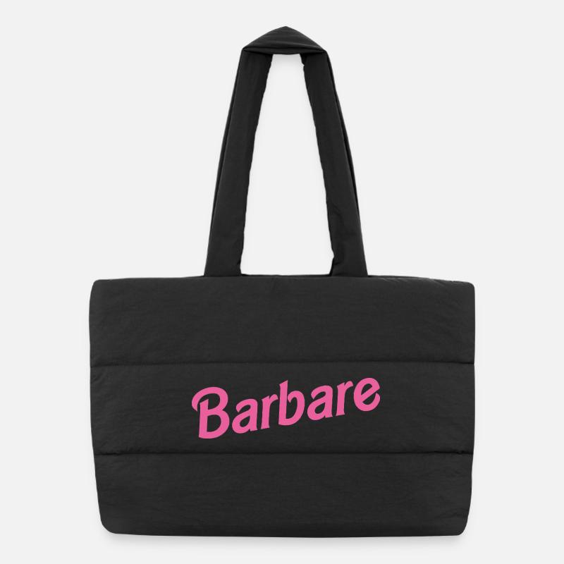BARBARE ! Sac shopping matelassé
